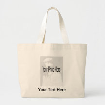 Personnalisable - votre photo et texte sacs fourre-tout