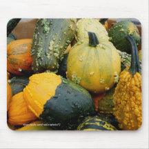 Personnaliser de Mousepad- de courges d'automne Tapis De Souris