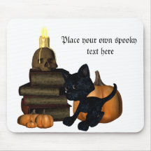 Personnaliser éffrayante de mousepad de Kitty Hall Tapis De Souris