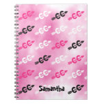 Personnaliser - le pays croisé brillent le ROSE Carnets