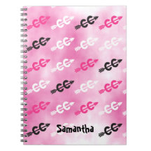 Personnaliser - le pays croisé brillent le ROSE Carnets