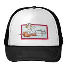 Personnalisez avec le nom - l'infirmière superbe casquette