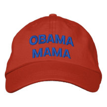 Personnalisez la MAMAN commémoratif mignon d'OBAMA Casquette Brodée