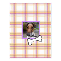 Personnalisez le chien de photo - carte postale