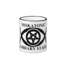 PERSONNEL DE LA BIBLIOTHÈQUE DE MISKATONIC TASSE