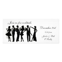 Personnes de cocktail faire-parts