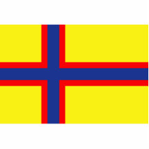 Personnes d'Ingrian, drapeau de la Finlande Photo En Découpe