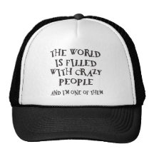 Personnes folles casquette