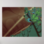 Perspective - affiche d'art de fractale