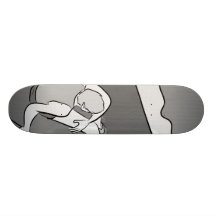 Perspective de dessus de toit skateboards cutomisables