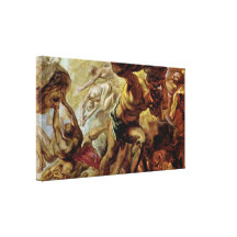 Peter Paul Rubens - automne des titans Toile Tendue Sur Châssis