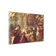 Peter Paul Rubens - jardin d'amour Impressions Sur Toile