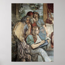Peter von Cornélius - Joseph interprète des rêves Posters