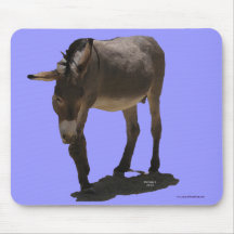 Petit âne doux de Burro Tapis De Souris