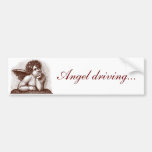 Petit ange autocollant pour voiture