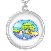petit arbre par des bonsaïs de l'eau comme la conc pendentifs