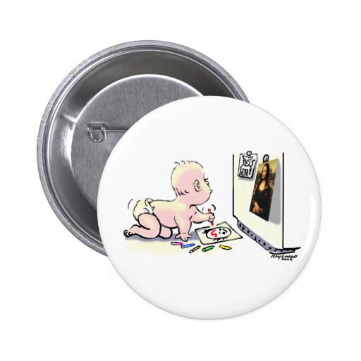 Petit artiste badge avec épingle