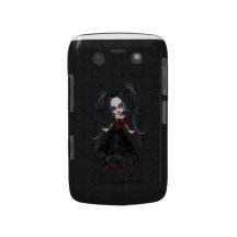 Petit audacieux mignon de Blackberry de fille de G Coque Case-Mate Blackberry