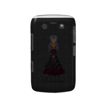 Petit audacieux mignon de Blackberry de fille de G Coques Blackberry Bold