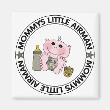 Petit aviateur de Mommys (garçon) Aimant Pour Réfrigérateur
