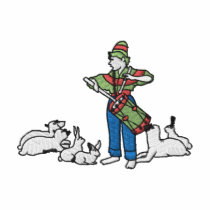 Petit batteur polos brodés