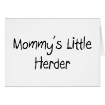 Petit berger de Mommys Cartes De Vœux