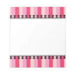 Petit bloc - notes de tentes lumineuses - rose bloc-notes