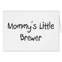Petit brasseur de Mommys Cartes De Vœux