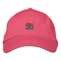 Petit cabine casquettes brodées