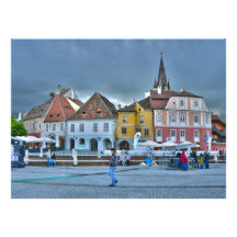 Petit carré, Sibiu HDR Faire-parts