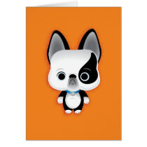 Petit chiot cartes