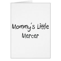 Petit commerçant de tissus de Mommys Cartes De Vœux