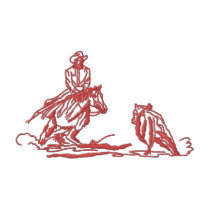 Petit contour de cheval de coupe polos brodés
