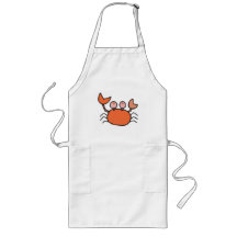 petit crabe mignon tabliers