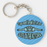 Petit déjeuner dans le lit Keychain Porte-clé