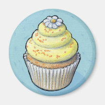 petit gâteau #105 aimant pour réfrigérateur