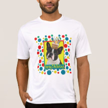 Petit gâteau d'anniversaire - Boston Terrier T-shirts
