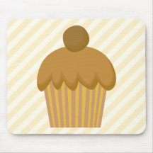 Petit gâteau de Brown Tapis De Souris