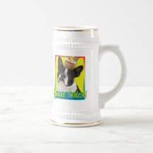 Petit gâteau d'invitation - Boston Terrier Tasses À Café