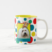 Petit gâteau d'invitation - coton de Tulear Mugs