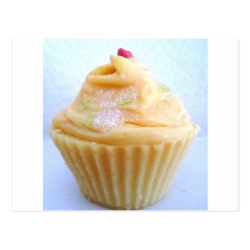 Petit gâteau d'orange douce carte postale