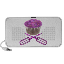 Petit gâteau et Crossbeaters Haut-parleurs Notebook