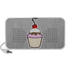 Petit gâteau ; Métal-regard balayé Haut-parleur iPod