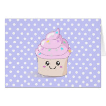 Petit gâteau mignon cartes