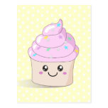 Petit gâteau mignon cartes postales