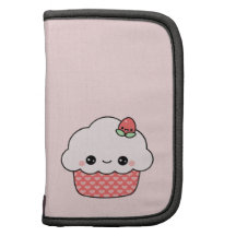 Petit gâteau mignon de fraise agenda