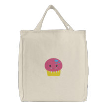 petit gâteau mignon de rose de kawaii sacs brodés