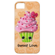 Petit gâteau romantique mignon coque iPhone 5