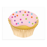 Petit gâteau rose cartes postales