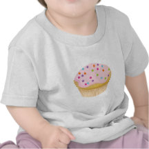 Petit gâteau rose t-shirt